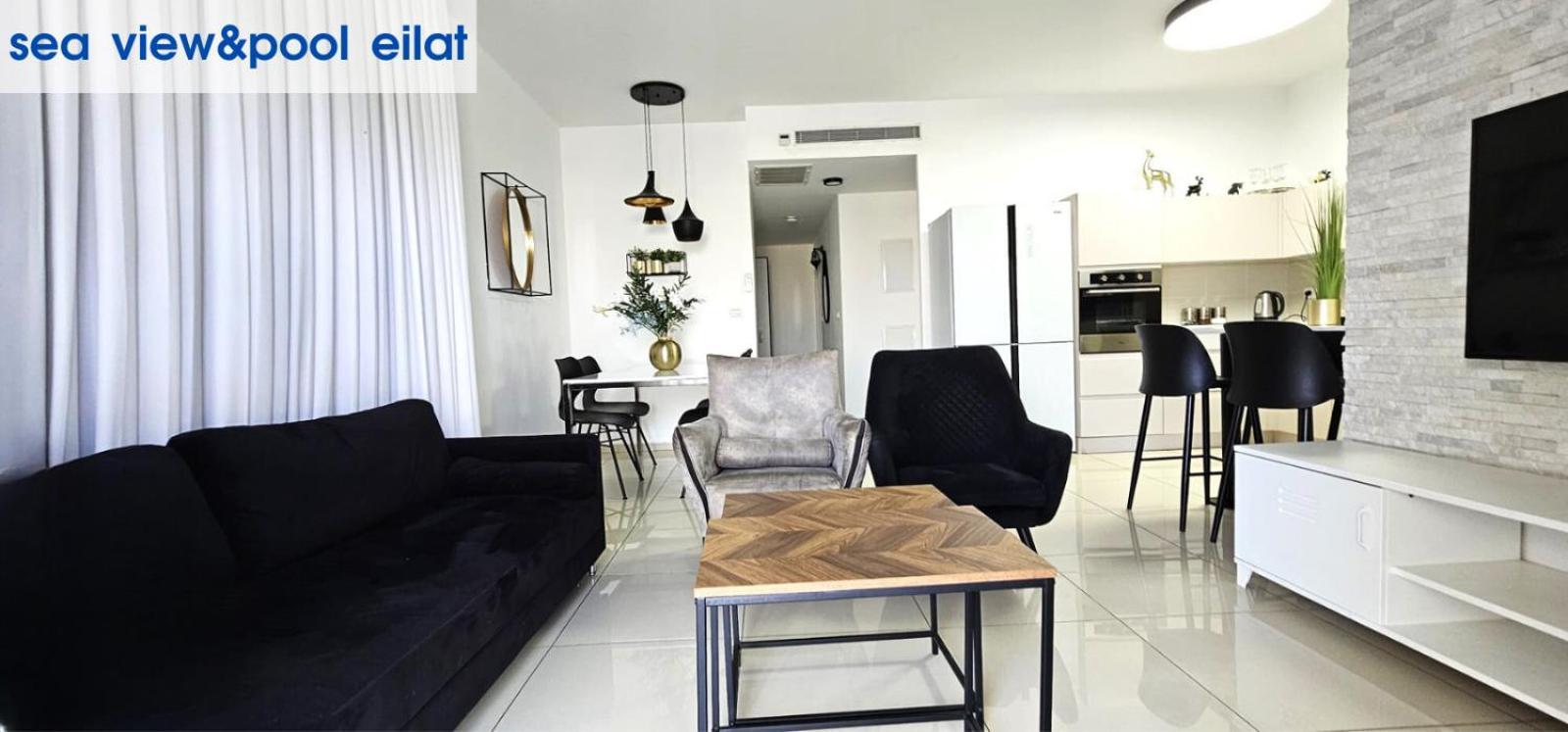 Sea View & Pool Eilat Apartment ภายนอก รูปภาพ