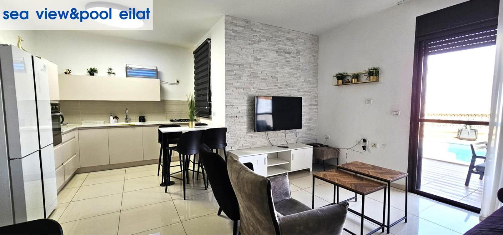 Sea View & Pool Eilat Apartment ภายนอก รูปภาพ