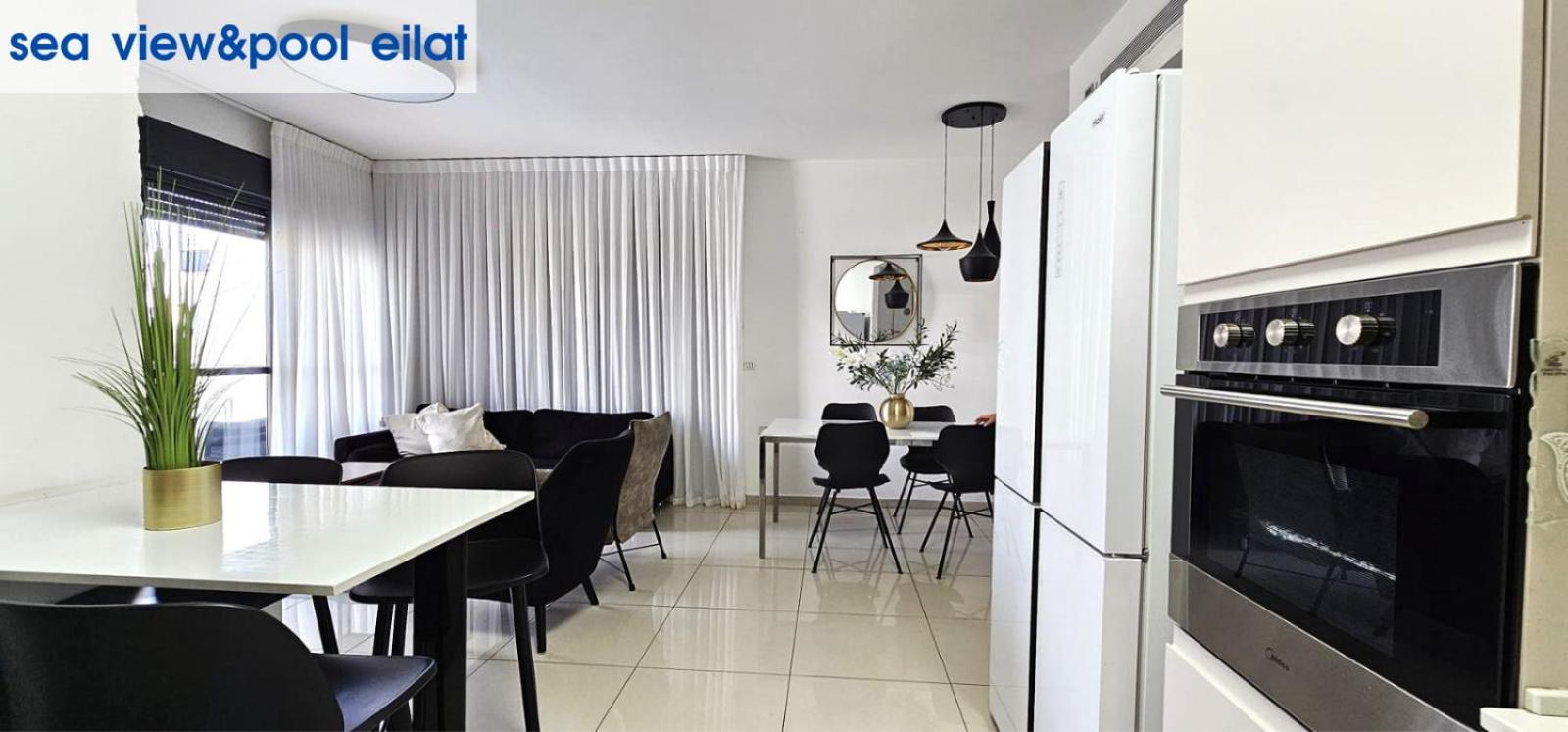 Sea View & Pool Eilat Apartment ภายนอก รูปภาพ